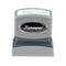 Xstamper ECO-GREEN Title Message Stamp, FILE COPY, Pre-Inked/Re-Inkable, Light Blue XST1821