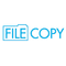 Xstamper ECO-GREEN Title Message Stamp, FILE COPY, Pre-Inked/Re-Inkable, Light Blue XST1821