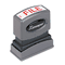 Xstamper ECO-GREEN Title Message Stamp, FILE, Pre-Inked/Re-Inkable, Red XST1051