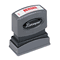 Xstamper ECO-GREEN Title Message Stamp, REVISED, Pre-Inked/Re-Inkable, Red XST1219