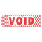 Xstamper ECO-GREEN Title Message Stamp, VOID, Pre-Inked/Re-Inkable, Red XST1825