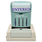 Xstamper ECO-GREEN Versadater Stamp, Custom Dater, Pre-Inked XST1XDN82