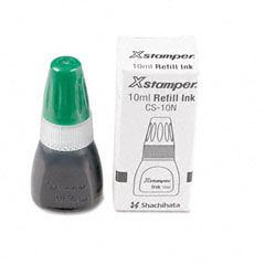 Xstamper Refill Ink for Xstamper Stamps, 10mlBottle, Light Green XST22110