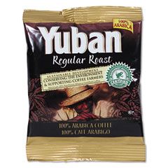 Yuban Regular Coffee, Colombian, 1 1/2 oz Packs, 42/Carton YUB866550