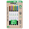 Zebra Eco Zebrite Double-Ended Highlighter, Chisel/Fine Point Tip, 5/Set ZEB75005