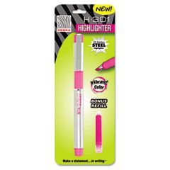 Zebra H-301 Fluorescent Highlighter, Pink Ink, Chisel ZEB76071