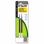 Zebra JF Refill for Jimnie Gel RT/Sarasa/Z-Grip Gel Roller Ball, Med, BE, 2/Pack ZEB87022