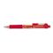 Zebra Jimnie Roller Ball Retractable Gel Pen, Red Ink, Medium, Dozen ZEB47030