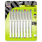 Zebra Regal Roller Ball Stick Pen, Assorted Ink, Arrow, 8 per Pack ZEB44508