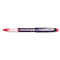 Zebra Regal Roller Ball Stick Pen, Red Ink, Needle, Dozen ZEB44830