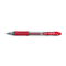 Zebra Sarasa Roller Ball Retractable Gel Pen, Red Ink, Bold, Dozen ZEB46630