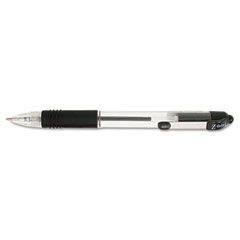 Zebra Z-Grip Ballpoint Retractable Pen, Black Ink, Medium, Dozen ZEB22210