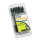 Zebra Z-Grip Ballpoint Retractable Pen, Black Ink, Medium, Dozen ZEB22210