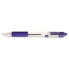 Zebra Z-Grip Ballpoint Retractable Pen, Blue Ink, Medium, Dozen ZEB22220