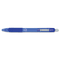 Zebra Z-Grip Roller Ball Retractable Gel Pen, Blue Ink, Medium, Dozen ZEB42420
