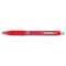 Zebra Z-Grip Roller Ball Retractable Gel Pen, Red Ink, Medium, Dozen ZEB42430