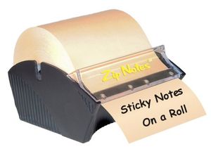 Zip Notes Manual Dispenser, Dark Blue (0021)