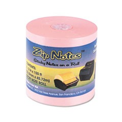 Zip Notes Note Refill Roll, 150 ft., Pink VCT10024