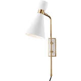 Mitzi Lighting HL295101 Willa 1 Light Wall Sconce With Plug