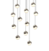 Sonneman 2917-SML Grapes 12-Light Round Small LED Pendant