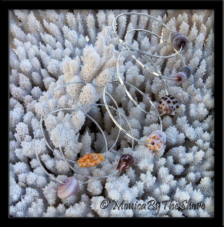 North Shore Leviteni Cone Shell Silver Bangle Bracelet North Shore Leviteni Cone Shell Silver Bangle Bracelet