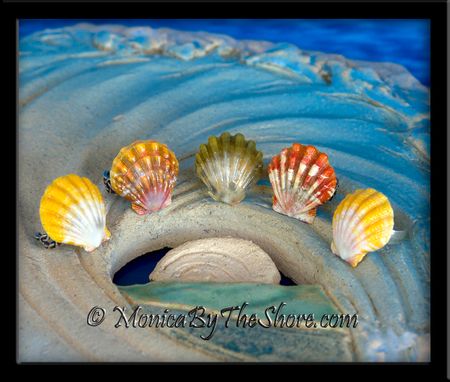 Pure Yellow and White Sunrise Shell Sterling Silver Toe or Pinky Ring