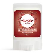 Buy discount Aluminum-Free Original Formula Deodorant Travel Size, Sweet Orange & Cinnamon, 0.5 oz, Humble Brands at Giftespot.com!