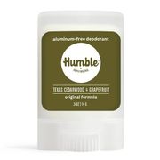 Buy discount Aluminum-Free Original Formula Deodorant Travel Size, Texas Cedarwood & Grapefruit, 0.5 oz, Humble Brands at Giftespot.com!