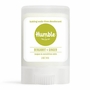 Baking Soda-Free Deodorant for Vegan & Sensitive Skin, Bergamot & Ginger, Travel Size, 0.5 oz, Humble Brands