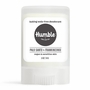 Baking Soda-Free Deodorant for Vegan & Sensitive Skin, Palo Santo & Frankincense, Travel Size, 0.5 oz, Humble Brands