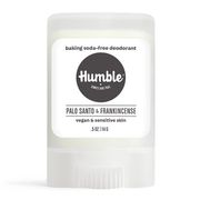 Buy discount Baking Soda-Free Deodorant for Vegan & Sensitive Skin, Palo Santo & Frankincense, Travel Size, 0.5 oz, Humble Brands at Giftespot.com!