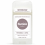 Baking Soda-Free Deodorant for Vegan & Sensitive Skin, Patchouli & Copal, 2.5 oz, Humble Brands