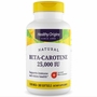 Beta-Carotene 25,000 IU, 180 Softgels, Healthy Origins