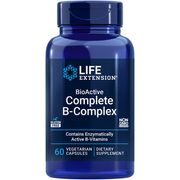 Buy discount BioActive Complete B-Complex, 60 Vegetarian Capsules, Life Extension at Giftespot.com!