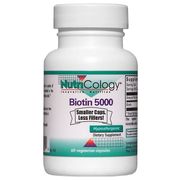 Buy discount Biotin 5000 60 caps from NutriCology at Giftespot.com!