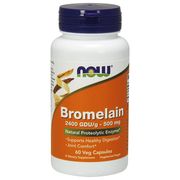 Buy discount Bromelain 2400 GDU/500 mg, 60 Vcaps, NOW Foods at Giftespot.com!