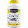Calcium Magnesium with Vitamin D3, 120 Tablets, Healthy Origins