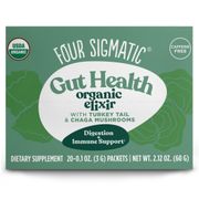 Buy discount Gut Health Organic Elixir Mix with Turkey Tail & Chaga Mushrooms, 20 Packets, Four Sigmatic at Giftespot.com!
