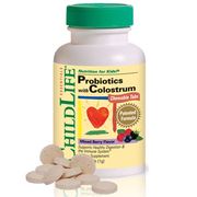 Buy discount ChildLife Probiotics with Colostrum Chewable Tabs, Mixed Berry, 90 Tablets at Giftespot.com!