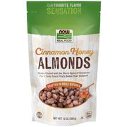 Buy discount Cinnamon Honey Almonds, 12 oz (340 g), NOW Foods at Giftespot.com!