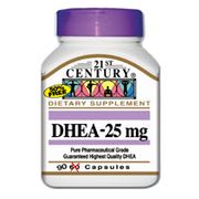 DHEA 25 mg 90 Capsules, 21st Century Health Care - GifteSpot.com