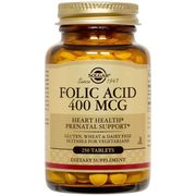 Buy discount Folic Acid 400 mcg, 250 Tablets, Solgar at Giftespot.com!