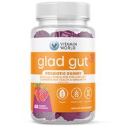 Buy discount Glad Gut Probiotic Gummy, 60 Gummies, Vitamin World at Giftespot.com!