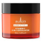 Buy discount Glow Active-C Vitamin C 2-In-1 Exfoliator, 1.69 oz, Sukin at Giftespot.com!