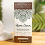 Henna Cream Semi-Permanent Hair Colour Dark Brown, 2.46 oz, Tints of Nature