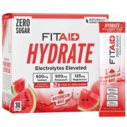 Buy discount Hydrate Electrolytes Elevated Drink Mix - Watermelon Wave, 30 Sticks, Fitaid at Giftespot.com!