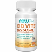 Buy discount Kid Vits Juicy Orange Chewable Tablets, 60 Chewables, NOW Foods at Giftespot.com!