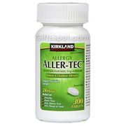Buy discount Kirkland Signature Aller-Tec Cetirizine HCL/ Antihistamine, Compare to Zyrtec, 365 Tablets at Giftespot.com!