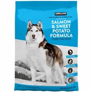 Buy discount Kirkland Signature Nature's Domain Salmon Meal & Sweet Potato Formula for Dogs, 25 lb at Giftespot.com!