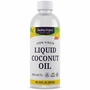 Liquid Coconut Oil (100% Virgin), 20 oz, Healthy Origins